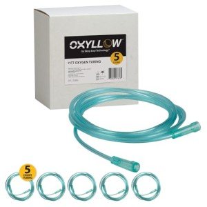 Oxyllow 7 FT Kink-Resistant Oxygen Tubing - 5 Pack