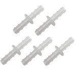 5-Pack Straight Connectors for Oxygen Tubing