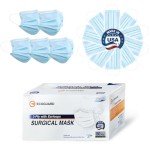 ECOGUARD ASTM Level 3 Disposable Face Masks - 50 Pack