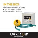 Oxyllow 7 FT Kink-Resistant Oxygen Tubing - 5 Pack