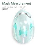 2 Pack Adult Oxygen Masks with Adjustable Straps