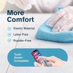 Ridex Medium Powder-Free Vinyl Disposable Gloves