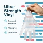 Ridex Medium Powder-Free Vinyl Disposable Gloves