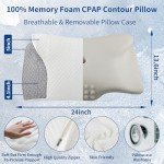 LaitoFame CPAP Pillow for Comfortable Sleep Relief