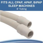 Lightweight 8ft Flexible CPAP Hose for Most Brands