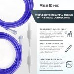 ResOne 25Ft Oxygen Supply Tubing - 2 Pack