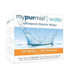 Ultrapure Sterile Water for Steam Inhalers - 20 Refills