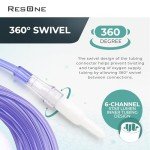 ResOne 25Ft Oxygen Supply Tubing - 2 Pack