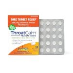 Boiron ThroatCalm Tablets for Sore Throat Relief