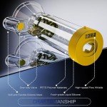 Inhaler Spacer with 3 Comfortable Masks, 175ML