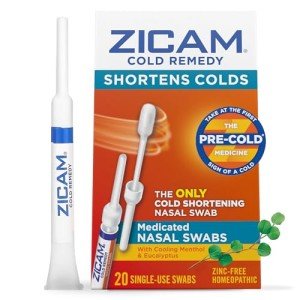 Zicam Cold Remedy Nasal Swabs - Zinc-Free 20ct