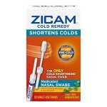 Zicam Cold Remedy Nasal Swabs - Zinc-Free 20ct