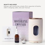 Portable Waterless Nebulizer Essential Oil Diffuser