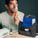 Nebulizer Carrying Case with Padded Interior - Blue