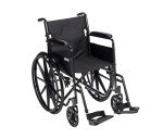 Drive Medical Silver Sport 1 Folding Wheelchair
