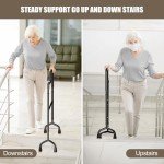 Cushore Adjustable Stair Climbing Assist Cane