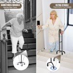 Cushore Adjustable Stair Climbing Assist Cane