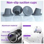 Adjustable 360° Swivel Shower Chair with Arms