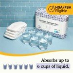 Because Overnight Absorbency Pull Ups - Adult Disposable Incontinence Underwear, Extra Absorbent Nighttime Pull Ups for Men and Women, White, Small/Medium, 20 Count