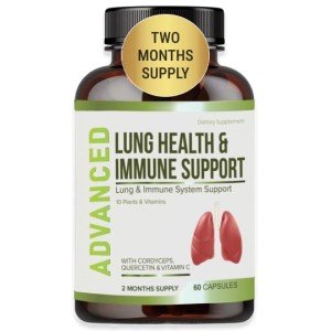 Lung Cleanse & Immune Support Supplement - 60 Days