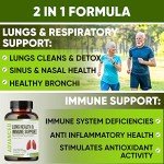 Lung Cleanse & Immune Support Supplement - 60 Days
