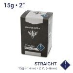 15g Sterilized Body Piercing Needles - 100 Pack