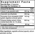 SinusCare Supplement for Healthy Respiratory Function - 60 Caps