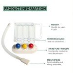 Wonder Care Deep Breathing Lung Exerciser with Handle