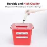 Alcedo 2-Gallon Sharps Container Set (2-Pack)