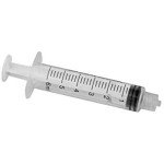 6cc Disposable Luer Lock Irrigation Syringes, 100/Box