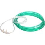 High Flow Adult Oxygen Cannula with 3-Channel Tube