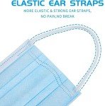 50 Disposable 3-Ply Safety Face Masks