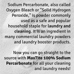 Pure Sodium Percarbonate - Multi-Use Cleaner 10 lbs