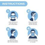 ASTM Certified 3-Ply Disposable Face Masks - 50 Pack