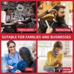 Omszte Sharps Container for Home Use, Needle Disposal Containers, Biohazard Containers, Syringe Disposal, Small Portable Container for Travel, Professional Sharp Waste Disposal 1Quart（1 Pack）