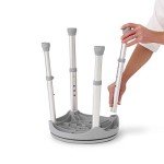 Medline Round Shower Stool, Aluminum Frame, 300lbs Support