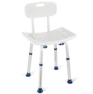 GreenChief Adjustable Shower Chair for Seniors