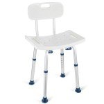 GreenChief Adjustable Shower Chair for Seniors