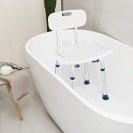 GreenChief Adjustable Shower Chair for Seniors