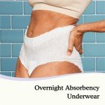 Because Overnight Absorbency Pull Ups - Adult Disposable Incontinence Underwear, Extra Absorbent Nighttime Pull Ups for Men and Women, White, Small/Medium, 20 Count