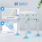 Adjustable Shower Stool for Elderly and Disabled