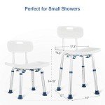 GreenChief Adjustable Shower Chair for Seniors