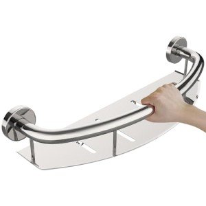 Chrome 18-inch Wall Mounted Safety Grab Bar