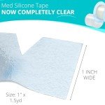 Silicone Medical Tape for Sensitive Skin - 1" & 2