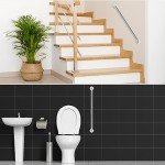 24" Stainless Steel Bathroom Grab Bar in Chrome