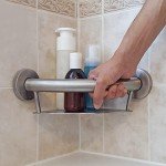 HEALTHCRAFT 2-in-1 Corner Shelf Grab Bar