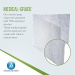 Dynarex 70% Isopropyl Alcohol Prep Pads - 200 Count