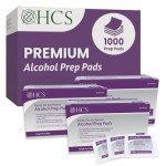 Large Sterile Alcohol Prep Pads - 1000 Count