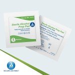 Dynarex 70% Isopropyl Alcohol Prep Pads - 200 Count