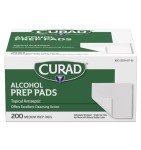 Curad Alcohol Prep Pads - 600 Count Pack